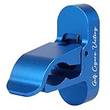 Kingson Magnetic Golf Holder Clip for Golf Cart Aluminum Alloy Stand Clip Hold 30-60 Rings Golf Gifts for Golfers (Bleu)