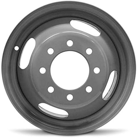 Road Ready Car Wheel For 03 Chevrolet Express 3500 Gmc Savana 3500 01 Chevrolet Silverado 3500 Gmc Sierra 3500 16 Inch 8 Lug Gray Steel