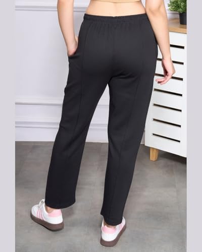 Image of CUPID Woman Plus Size Easy Cotton Track Pants, Comfortable Lower, Trouser, Joggers, Lounge Wear, Night n Daily Wear, Pajama, Travel Pant