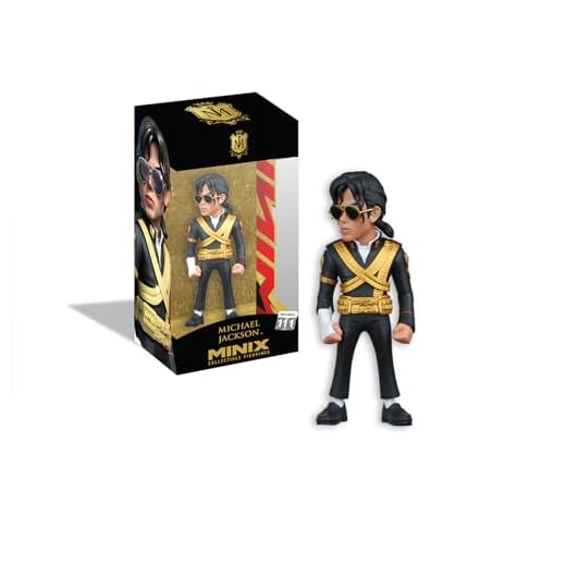 BANDAI - Minix Figura de colección 12cm - Michael Jackson 10K - Coleccionables para Exhibición - Idea de Regalo - Juguetes para Niños Y Adultos - Fans De La Música (MN18895)