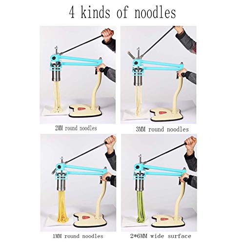 Presse à spaghetti en acier inoxydable avec rouleau intégré