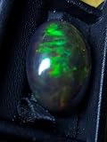31 x 23 mm czarny etiopski opal, 1 szt. kaboszon rzadka jakość czarny etiopski opal, 1 szt. owalny kaboszon etiopski opal kaboszon naturalny welo opal wielopalny opal luźny kamień szlachetny do