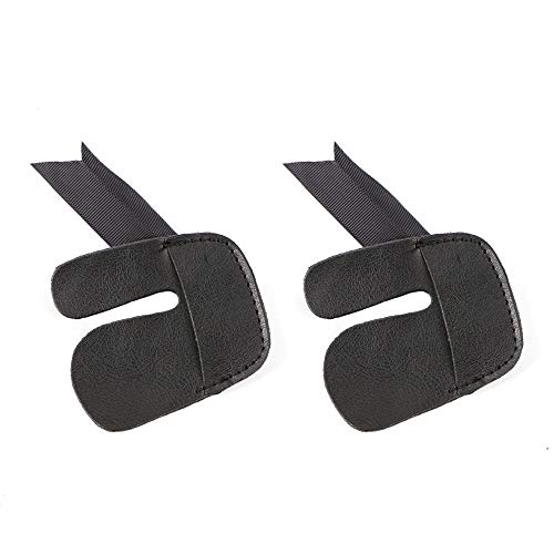  Namvo Lot de 2 protège-doigts en cuir de vache...