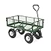 Produktbild Gorilla Carts Gartenwagen aus Stahl mit abnehmbaren Seiten mit Einer Kapazität von 180 kg, Grün
