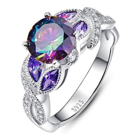 Yaresul Rainbow Topaz Engagement Ring Cover