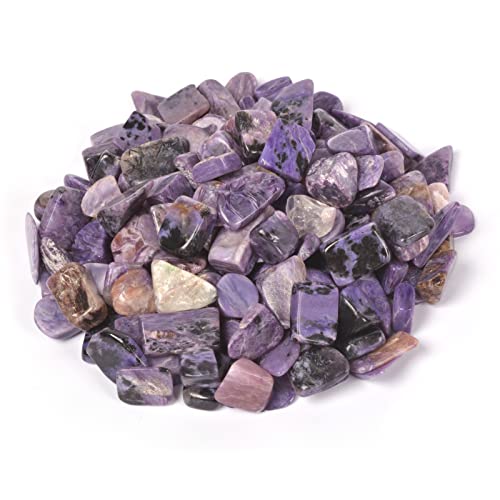 Image of 100 grams Small Tumbled Chips Polished Crushed Stone Crystal Healing Embellishments