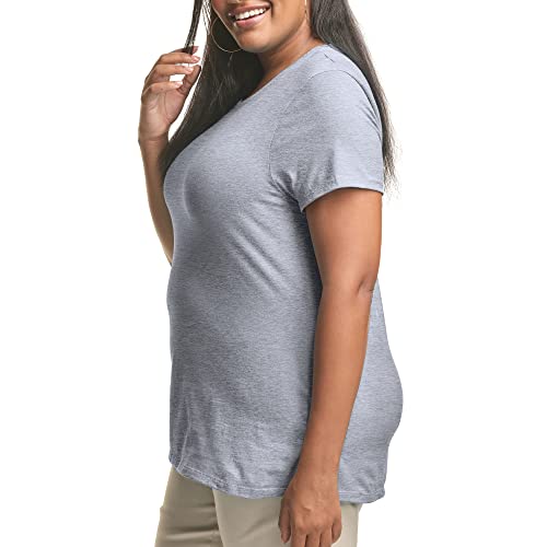 Image of Hanes Women's T-Shirt - Just My Size Cotton Tee - Plus Size Tee
