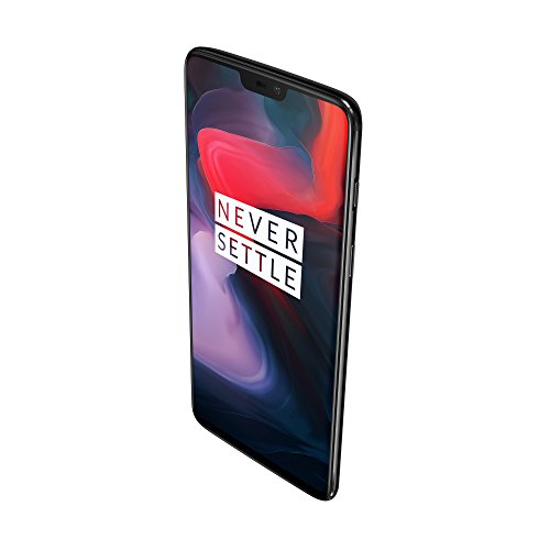 OnePlus 6 A6003 Dual-SIM (64GB Storage | 6GB RAM) (GSM Only, No CDMA) Factory Unlocked 4G Smartphone (Mirror Black) - International Version/No Warranty