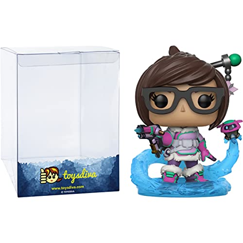 Mei (Hot Topic Exc): Fun Ko P O P ! Games Vinyl Figurine Bundle With 1 Compatible 'Toysdiva' Graphic Protector (183 - 13309 - B)