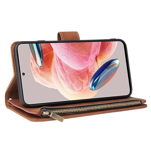 Étui Xiaomi Redmi Note 12 4G Asuwish en cuir avec protège-écran - 4