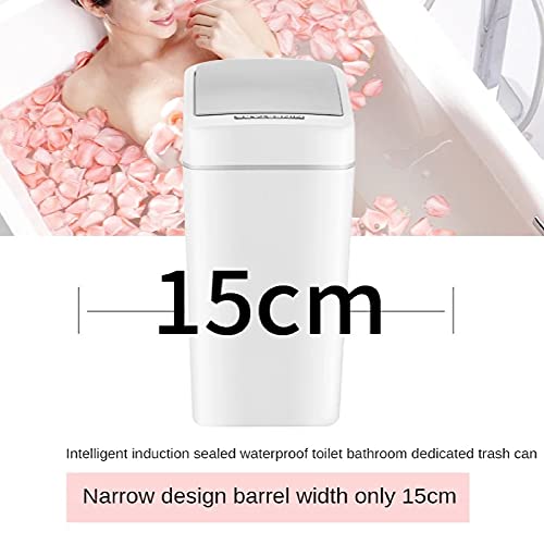 7L Automatische inductie Smart Prullenbak Huishoudelijke Opslag Bin Badkamer Toilet Slaapkamer Waterdicht Prullenbak… - Image 8