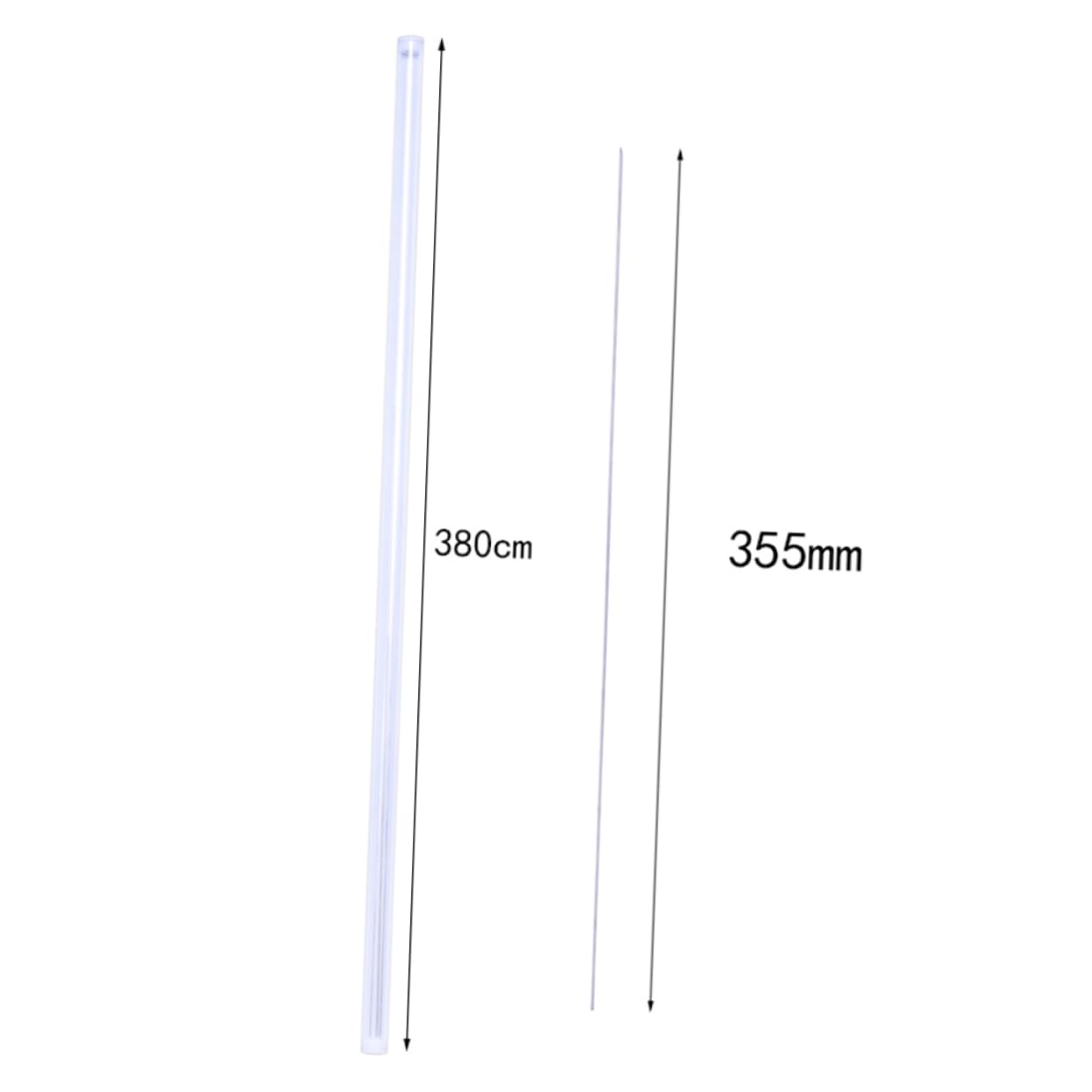 SEWACC Size 35mm Beading Needles 10pcs Embroidery Needles for Sewing Jewelry Making