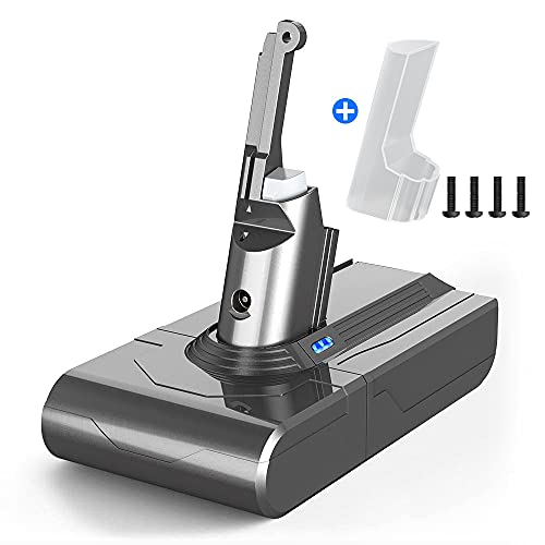 Buture V8 Battery Replacement, 4500mAh 21.6V Li-ion Replacement Battery for Dyson V8 Absolute Battery Replacement Compatible with Dyson V8 SV10 Absolute Animal Fluffy Cordless Vacuum