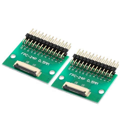 MECCANIXITY 2 piezas Conector FFC FPC 24 Pines miniatura 1