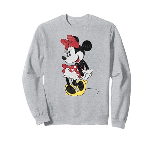 Sweatshirt Minnie Mouse Disney pull imprimé col rond Mickey And Friends