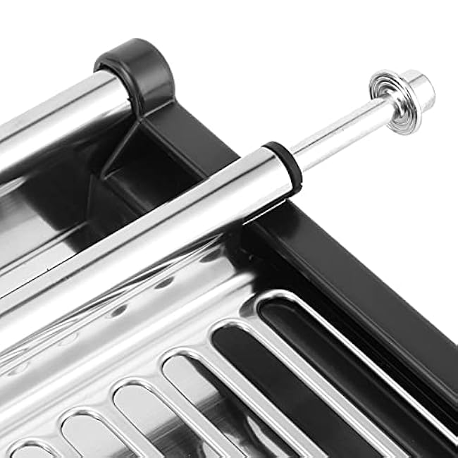 Cabinet Dish Drying Rack, Stainless Steel Dish Drainer with Drainboard,Portable Kitchen Plate Utensils Cups Draining Rack Organizer for Dishes, Fruits Vegetables(Cabinet width 60cm)