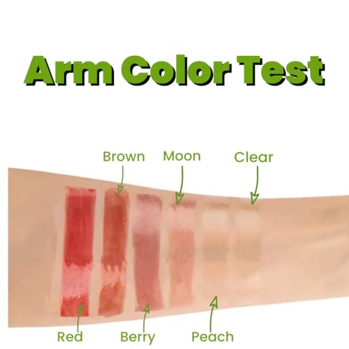 Onarisae Lip Gloss Moisturizing Glossy Finish All-Day Wear Gloss For Daily Use Clear thumb #4