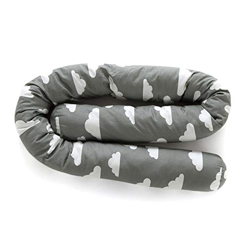 Wovemster Cama De Cuna Alrededor De La Habitación De Los Niños Seguridad Crash Barrera Cama Rely Cuna Paragolpes Protección De Borde Aparejo Almohada Bebé Ropa De Cama