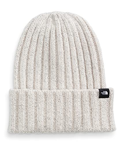 The North Face Gorro canelado grosso, Gardenia White Heather, OS-REG