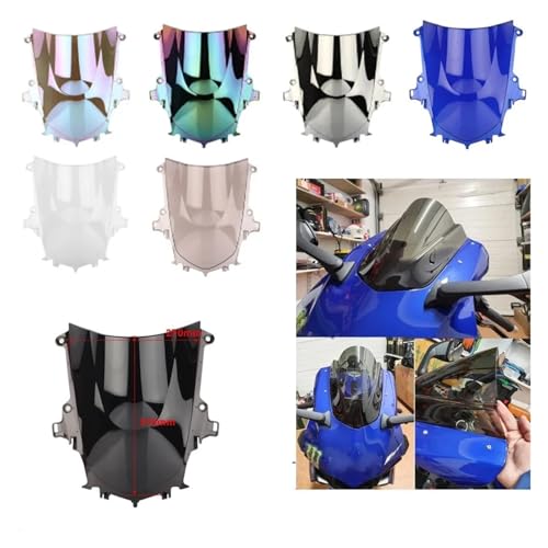 Bulle Yamaha R1 2015-2019 réduit les turbulences à moto