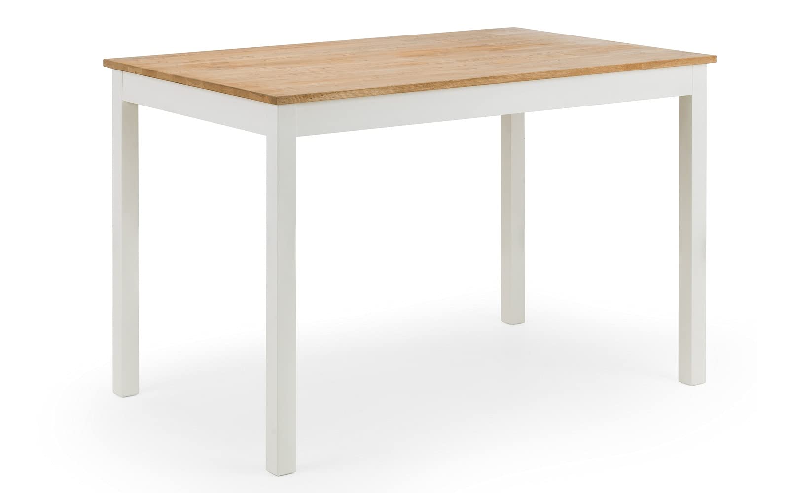 Julian Bowen Coxmoor Rectangular Dining Table - Ivory/Oak Tables