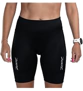 Zoot Women’s Core 8-Inch Tri Shorts, Quick Dry Performance Triathlon Short with Cycling Chamois P...