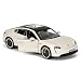 LOVEPOSELY 1:32 Car Model Compatible for Porsche Taycan Diecast Toy Car, Collectible Zinc Alloy Pull Back Vehicles Toy with Sound and Light for Adult Boys Girls 3 4 5 6 7 8 (White)