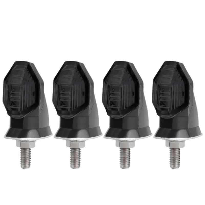 Clignotant universel pour moto 8mm ampoule flèche 12V compatible Suzuki ambre