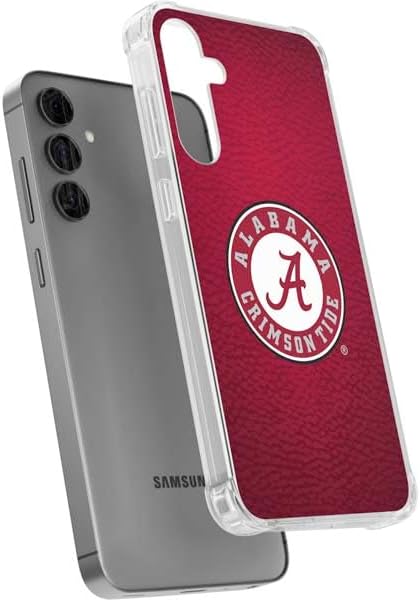 Skinit Clear Phone Case Compatible with Galaxy S24 Plus - Officially Licensed University of Alabama University Seal Design