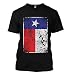 Big Texas Flag - Distressed Men's T-shirt Tee