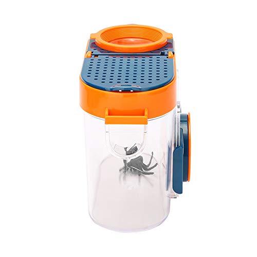 Caixa de inspeção de insetos com ampliações 2.6X e 4.5X Microscópio coletor e visualizador de inseto