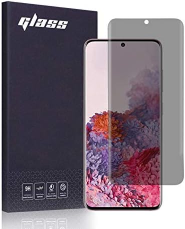 FiiMoo [2 Pack Privacy Screen Protector Compatible with Samsung Galaxy S22 Ultra, [Fingerprint Recognition] [Case Friendly] [Full Coverage], Anti-Spy TPU Ultra HD Soft Film for Galaxy S22 Ultra