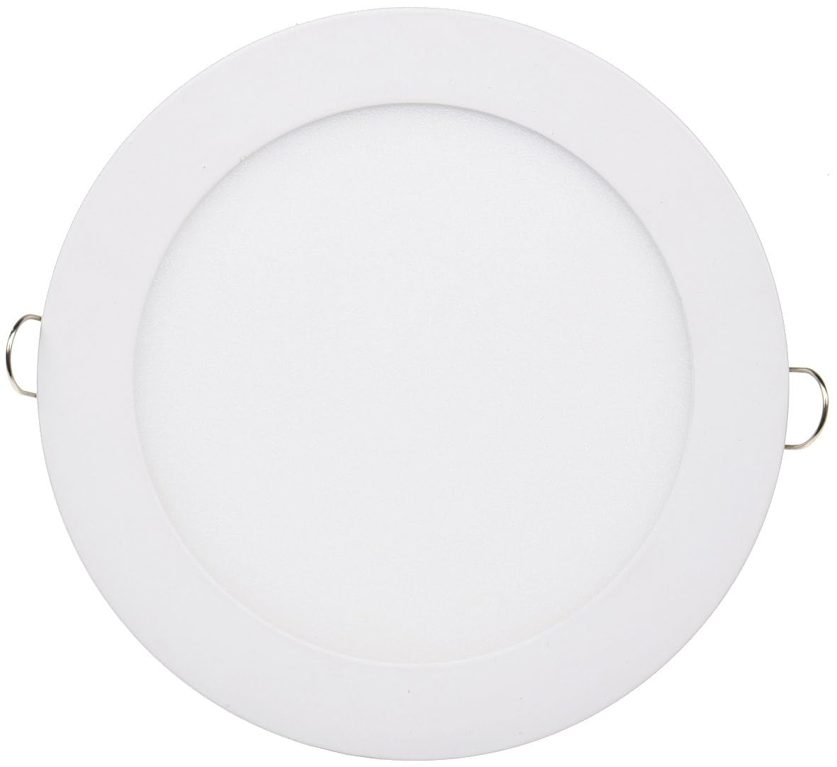 ChiliTec LED Panel rund – Deckeneinbau, Ø170 mm, 12 W, 1020 lm, neutralweiß (4200 K), inkl. Trafo, Unterputzmontage, weißer Rahmen