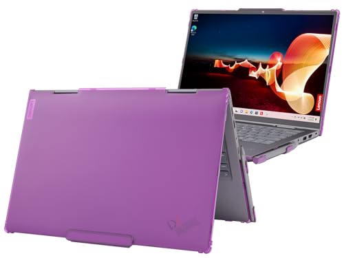 Image of mCover Case Only Compatible for 2024~2025 14" Lenovo ThinkPad X1 2-in-1 (Yoga) Gen 9/10 Series Windows Notebook PC (NOT Working with Other Lenovo Models)- Purple