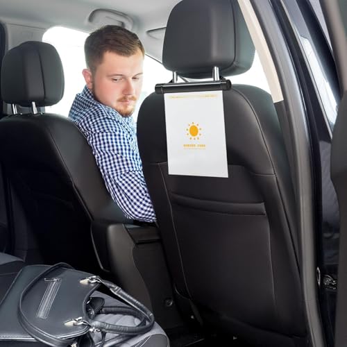 Papelera de coche para evitar manchas en la tapicería trasera con forro impermeable 5
