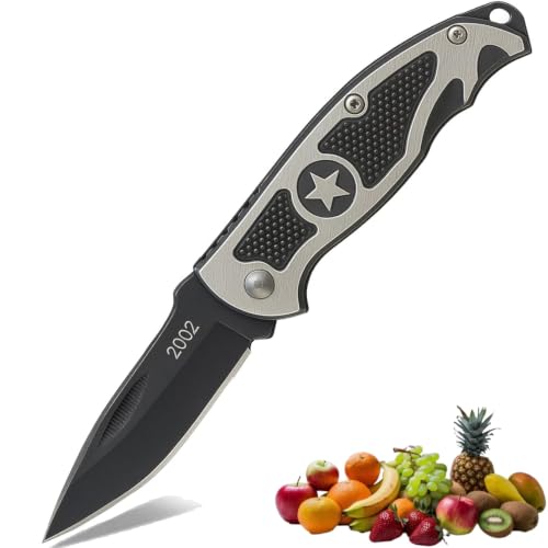 Image of Star Shield Manual Foldable Knife for Vegetables, Fruits Cutting. Carbon Steel Multipurpose Utility Knives for Kitchen. Razor sharp Blade Chef Knife