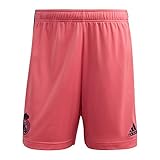 Cordón de ajuste adidas Madrid Temporada 2020/21 Real A SHO Y Pantalón Corto Segunda equipación, Niño, rospri, 140