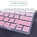 Keyboard Cover for 2023 2022 Microsoft Surface Pro 7 Plus /7+, 2021 2020 2019 Microsoft Surface Pro 7, 2019 2018 Surface Pro 6, Surface Pro 5, Surface Pro 4 12.3, US Layout-GPink