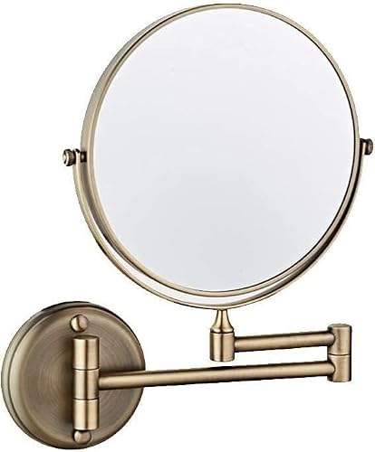 Clearlin Bathroom Mirror Sidedmagnification Rotate Hanging Flexible Punch Free Antirust Waterproof Entrance Mirror