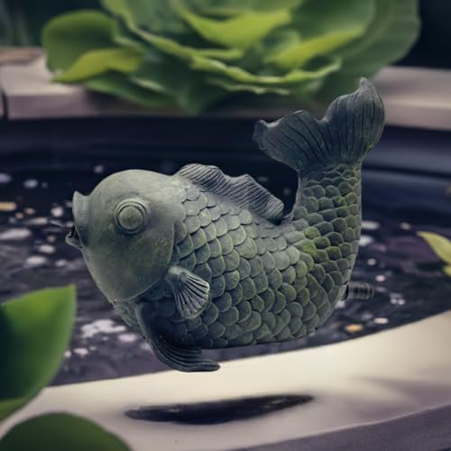 Decorative Pond Fish Spitter - Enhances Garden Aesthetics & Water Circulation | Ideal for Outdoor Ponds and Water Features - Thumbnail 2
