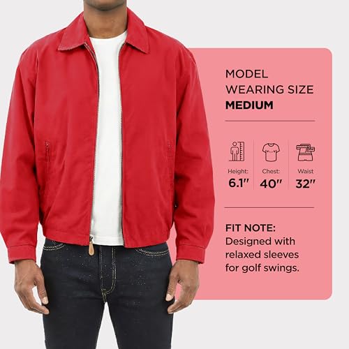Image of London Fog Men's Auburn Zip-Front Golf Jacket