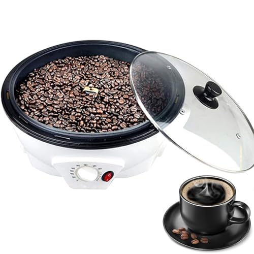 Torréfacteur de café électrique for usage domestique, torréfacteur de café électrique 1200 W, machine de torréfaction de café 800 g, torréfacteur de grains de café