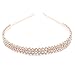 Topwholesalejewel Fashion Jewelry Rose Gold Plating Tiara Headband