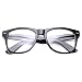 Childrens Large Nerd Glasses Kids Teen Clear Lens Costume (Age 6-14)
