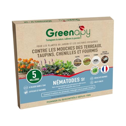Biotop - Nématodes SF Anti Mouche terreaux, taupins, chenilles 5M - 10m²