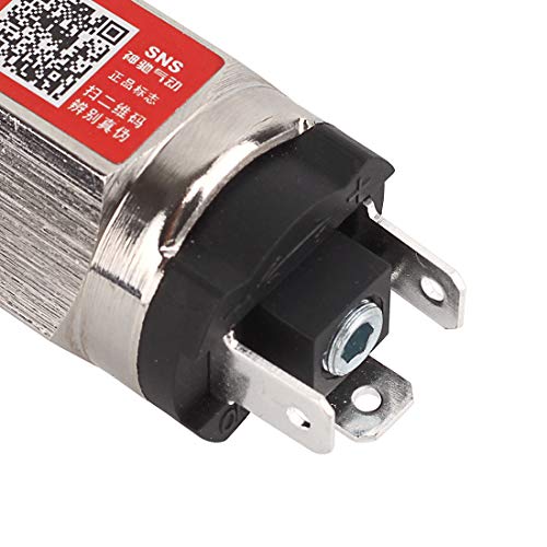 Sns 1/8 Inch Npt Male Thread Pneumatic Adjustable Diaphragm Type Pressure Switch Normally Open And Closed Integrated Qpf-N1 #TOP3