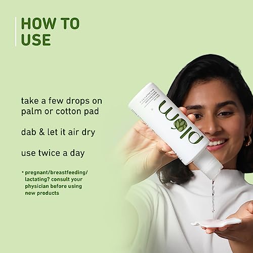 Plum Face Toner For Acne-Prone Skin With Green Tea, Glycolic Acid & Glycerin, Soothing, Skin Balancing, Sebum Control, Removes Dead Skin Cells, Anti-Inflammatory, Paraben & Alcohol Free,6.76 Fl Oz #TOP5