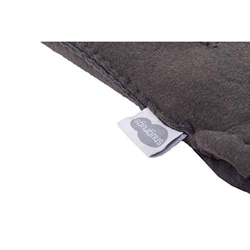 SNUGRUGS Men's Chester, Sheepskin Gloves, Grey, Large 9.5", Large (9.5") - Image 3