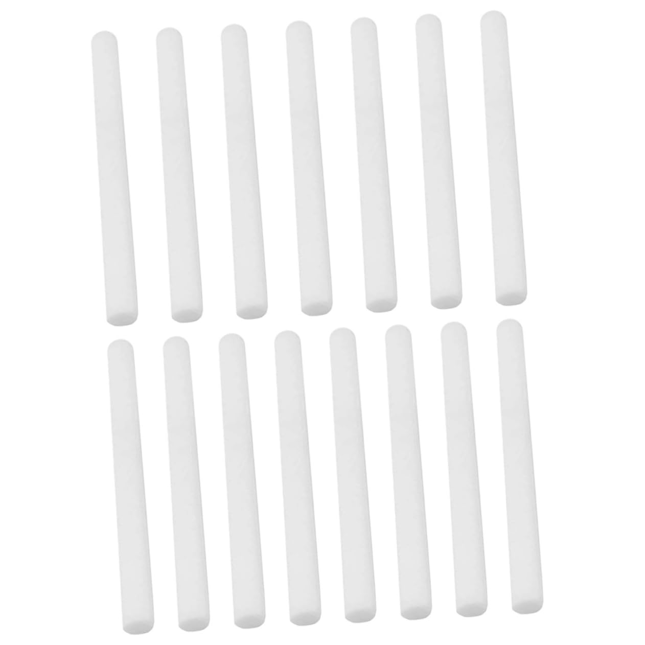 Cabilock 15 Varillas Difusoras de Algodón Absorbente para Difusor de Aceites Esenciales, Bastoncillos para Aromaterapia, Color Blanco, Ideales para Ambientación de Habitación y Oficina