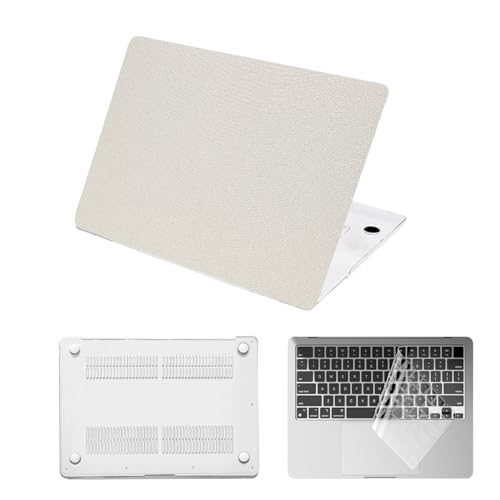 HLAAJJX Hoes Cover voor MacBook Pro 13 inch 2012 2011 2009 2008 (A1278),Slanke Harde Kunststof Snap Case Behuizing & EU Toetsenbordhoes Cover voor Macbook Pro 13.3",Beige